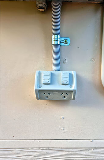 Power Point Installation Outdoors